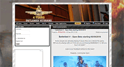 Desktop Screenshot of outlawed-veterans.com